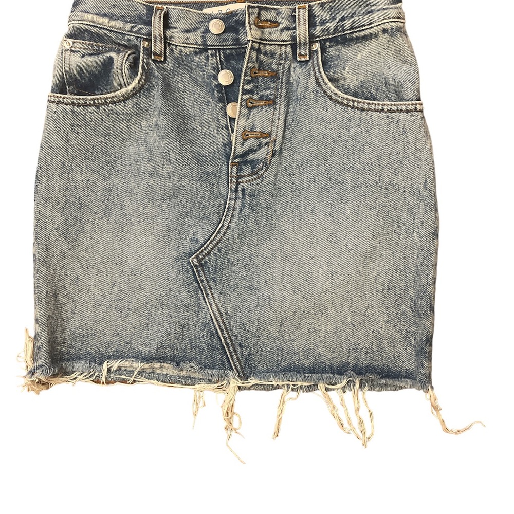 IRO blue denim skirt